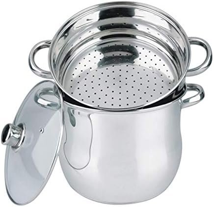 Couscoussier Induction 3 en 1, Revêtement Pierre, 4L, Diamètre 20cm