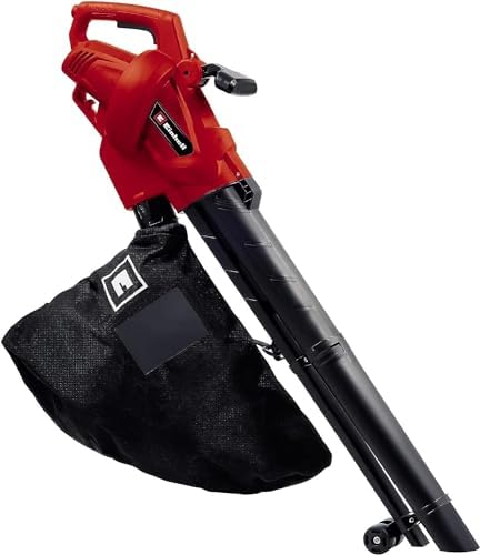 Einhell Aspirateur-souffleur de feuilles GC-EL 3024 E, 3000 W, 40 L, Noir/Rouge