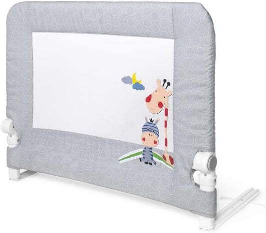Barrière de Lit Pliable - Hauteur Supplémentaire - Housse Amovible