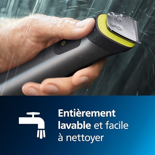 Philips Tondeuse Tout-en-un MG7930/15, 14 Sabots, 21 Hauteurs de Coupe