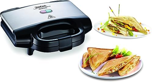Tefal Appareil à Croque-Monsieur SM155212, Rapide et Puissant, Revêtement Antiadhésif, Rangement Facile