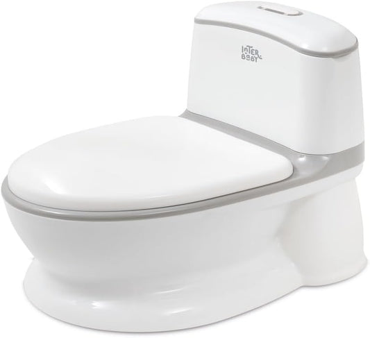 Pot Bébé Toilette - Chaîne Lumineuse - Son de Chasse d'Eau