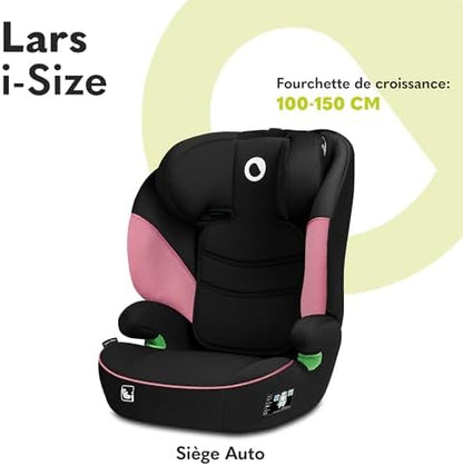 lionelo Siège Auto Bébé I-Size Lars, Groupes 2 et 3, Protection Latérale, Appui-tête Réglable