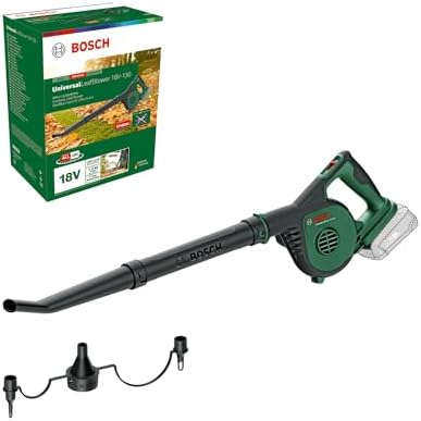 Bosch Souffleur de Feuilles sans Fil UniversalLeafBlower 18V-130, Sans Batterie