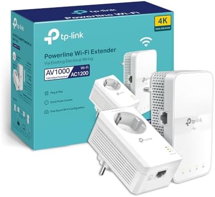 TP-Link Répéteur WiFi Powerline TL-WPA7617 KIT, AC1200, Port Ethernet Gigabit