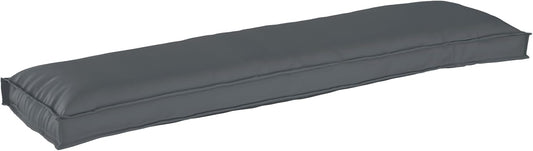 Coussin de Palette - Résistant aux Intempéries - Anthracite 150x40x8 cm