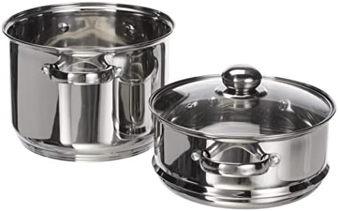 Couscoussier Induction 3 en 1, Acier Inoxydable, 22 cm, 6 Litres