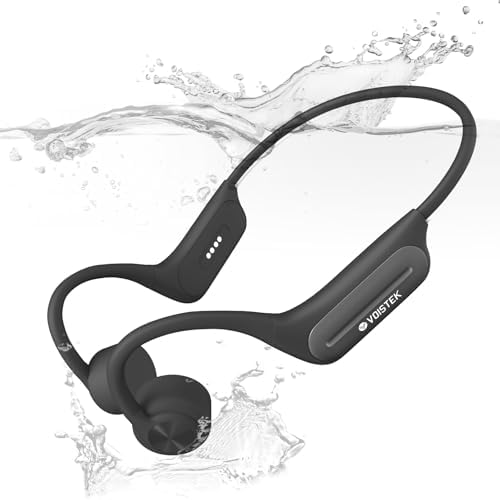 Casque Bluetooth à Conduction Osseuse, Étanche IP68, Mémoire 32 Go