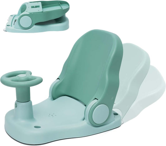 Siège de Bain Bébé - Dossier Réglable - Ventouse Puissante
