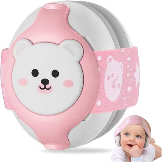 Casque Anti-Bruit Bébé - Protection Auditive 25 dB - Ajustable et Confortable