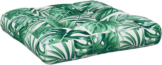 Coussin de Palette - Motif de Feuilles - Rembourrage Doux