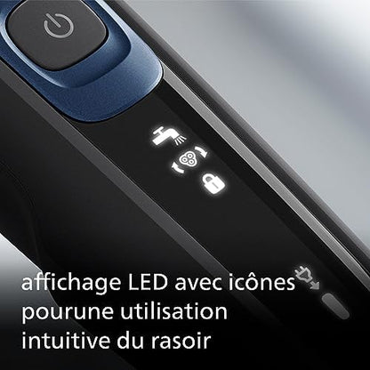 Philips Rasoir Électrique Homme S5465/18, Wet & Dry, Tondeuse de Précision, Pochette de Voyage