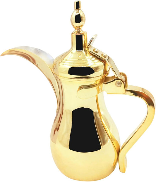 Cafetière Arabe - Chauffe-Café en Acier Inoxydable - Design Vintage