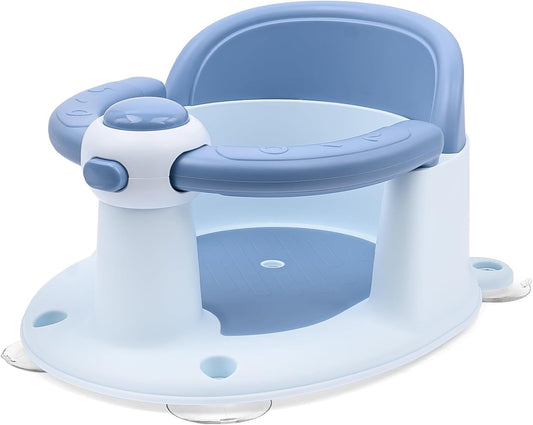Siège de Bain pour Bébé - Antidérapant - Portable et Pliable