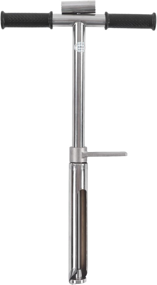 Sonde d'Échantillonneur de Sol - Acier Inoxydable - Pédale d'Éjecteur