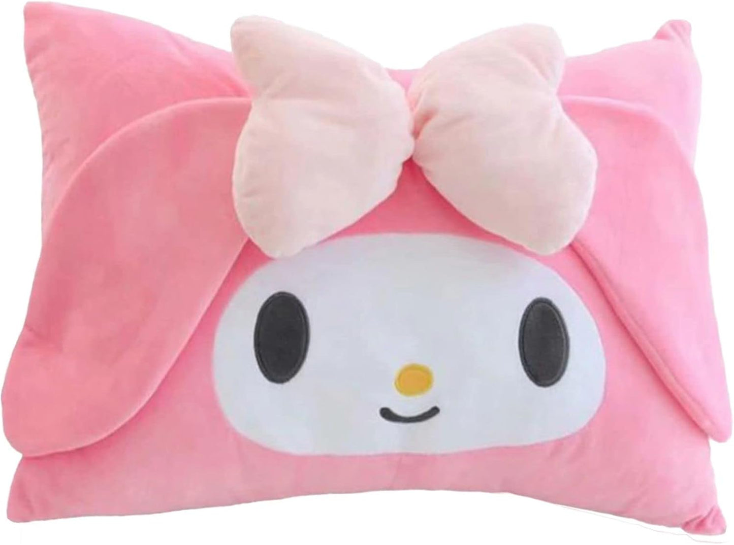 Taie d'Oreiller Kawaii - Coton Doux - Décorative Rose