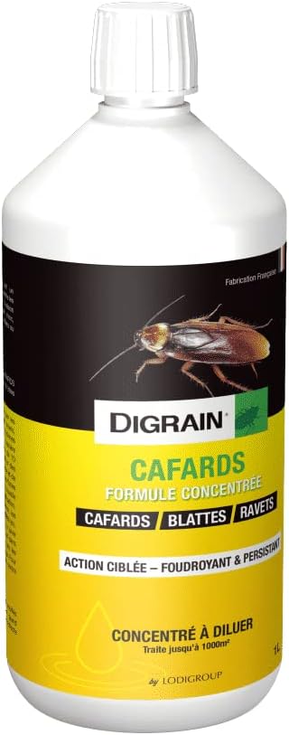 Insecticide Répulsif - Action Choc - Surface 1000m²
