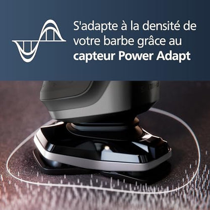 Philips Rasoir Électrique Homme Série 5000, Modèle S5898/50, Wet & Dry, Tondeuse Rétractable