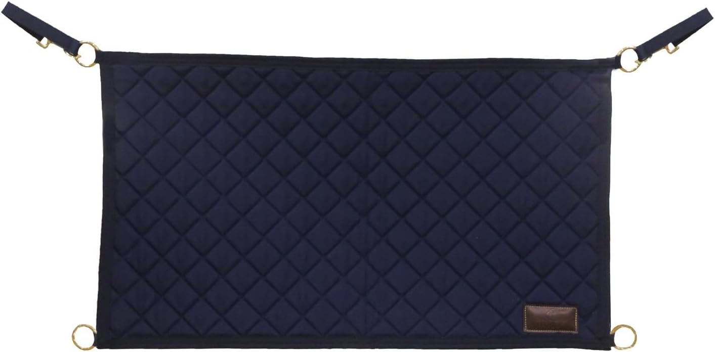 Devant de Porte pour Cheval - Bleu Marine - Fixation Facile