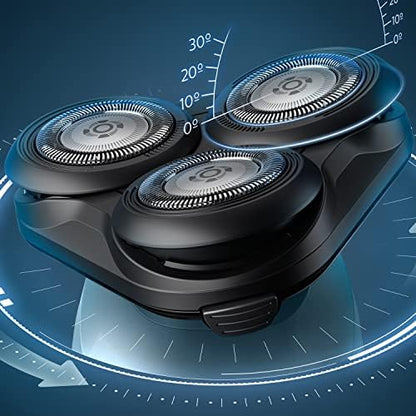 Philips Rasoir Électrique Homme, Series 5000, S5466/18, Lames ComfortTech 360°, Étanche