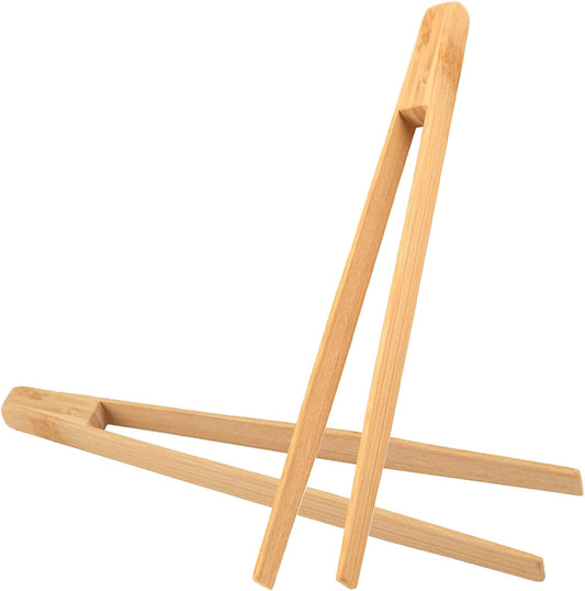 Pince à Toast en Bambou - Longueur 25 cm - Lot de 2