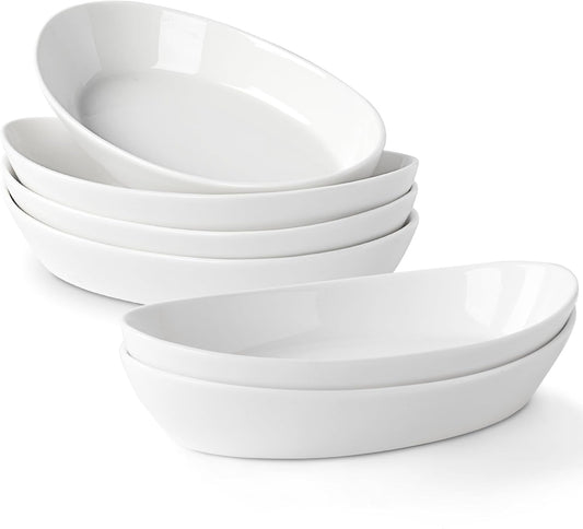 Lot de 6 Plats à Four en Céramique - 300ML - Utilisation Polyvalente