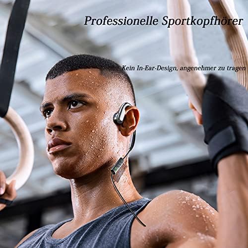 Écouteurs à Conduction Osseuse avec Microphone Filaires, Étanche IPX5, Pour Sport et Cyclisme
