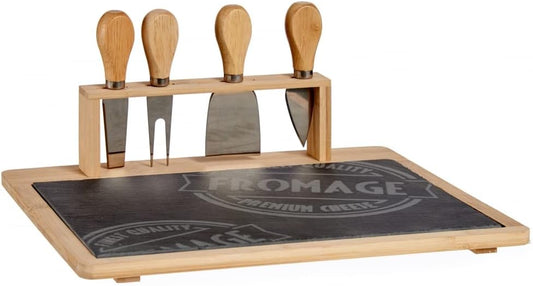 Set Planche à Fromages - Coffret Cadeau - 33 x 27 cm