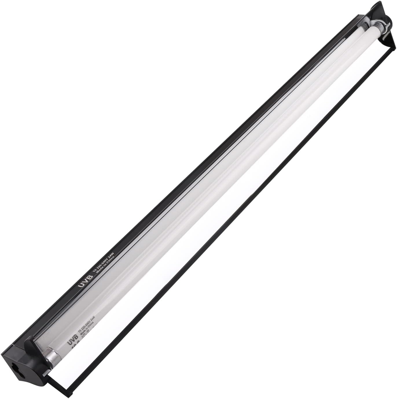 Lampe Terrarium T5 UVB - Activation Vitamine D3 - Aluminium Durable
