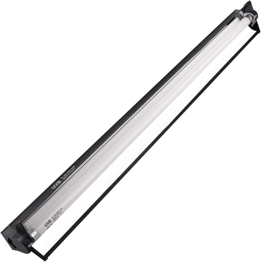 Lampe Terrarium T5 UVB - Activation Vitamine D3 - Aluminium Durable