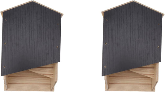 Maison pour Chauves-souris - Fabriqué à la Main - Double Chambre