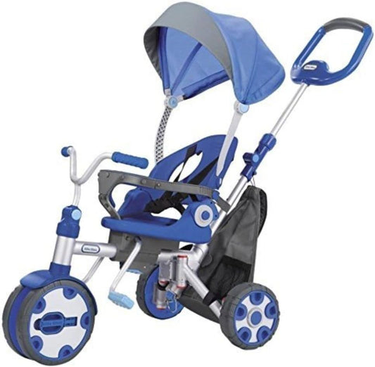 Tricycle Enfant Pliable - Siège Inclinable - Protection UV