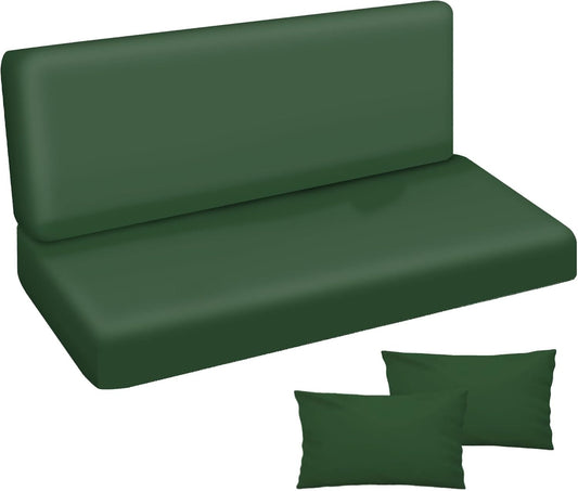 Coussin Imperméable pour Balancelle - Grand Confort - Glatt Green