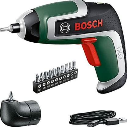 Bosch Perceuse Visseuse IXO 7e Génération, 3,6 V, 2,0 Ah, 5,5 Nm, Adaptateur Inclus
