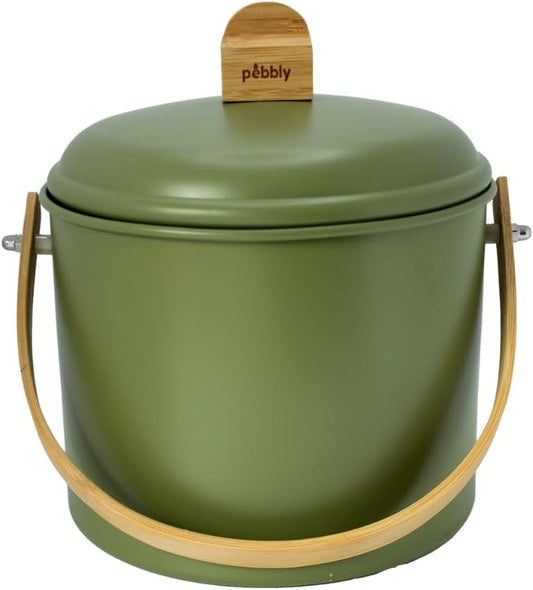 Seau à Compost Intérieur - Léger et Résistant - Filtre Anti-Odeur