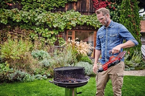 Einhell Souffleur de Feuilles GE-UB 18/250 Li E-Solo, 18V, 250 km/h, Tube en 3 Parties