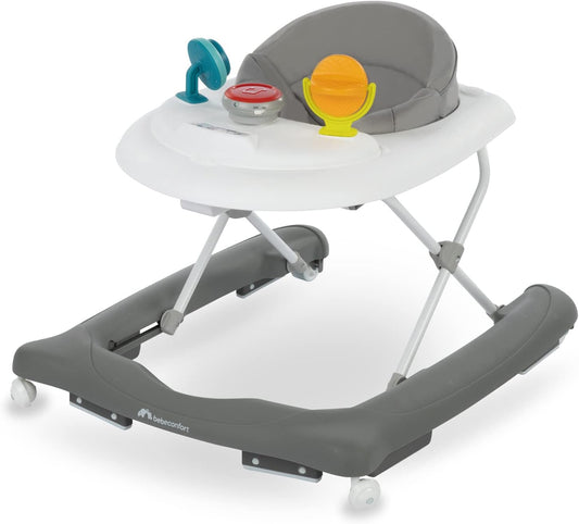 Trotteur pour Bébé - Plateau d'Activités Musical - Pliable et Réglable