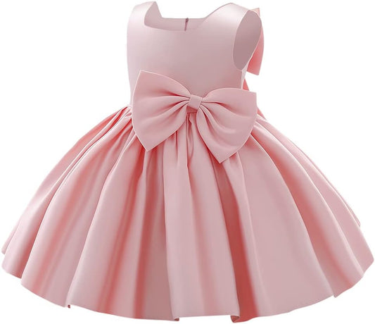 Robe Princesse Bébé - Bowknot Tutu - Fête Mariage Baptême