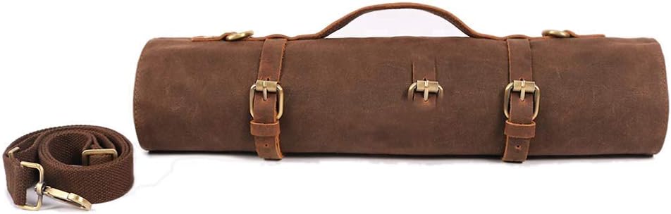 Sac à Couteaux de Chef - Toile Cirée Durable - 12 Poches Spacieuses