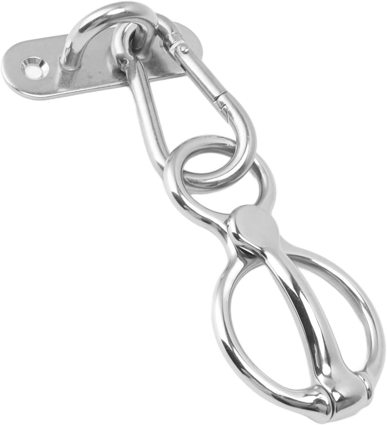 Anneau d'Attache pour Cheval - Sécurisé et Réutilisable - Acier Inoxydable