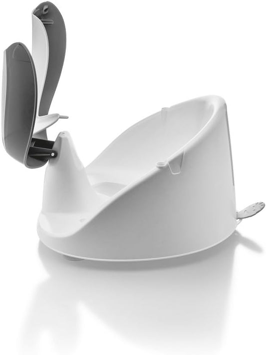 Siège de Bain Bébé - Ultra Confort - Ouverture Frontale Grise