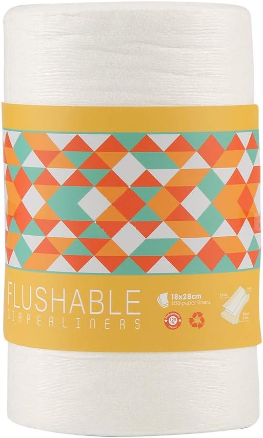 Doublures de Couches - Fibre de Bambou - Biodégradables et Jetables