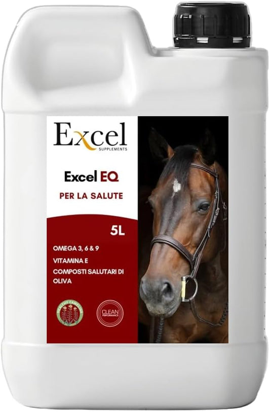 Huile Alimentaire pour Chevaux - Omega 3 Anti-inflammatoire - Brillance Naturelle