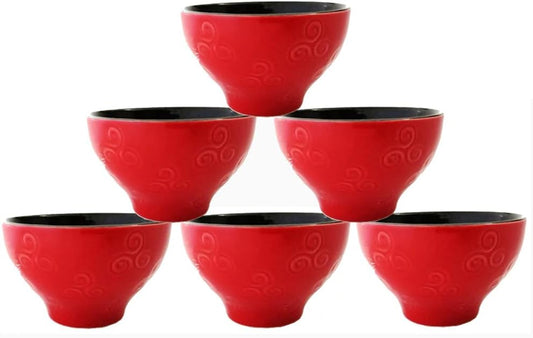 Bolées à Cidre - Design Triskells - Rouge Bretagne