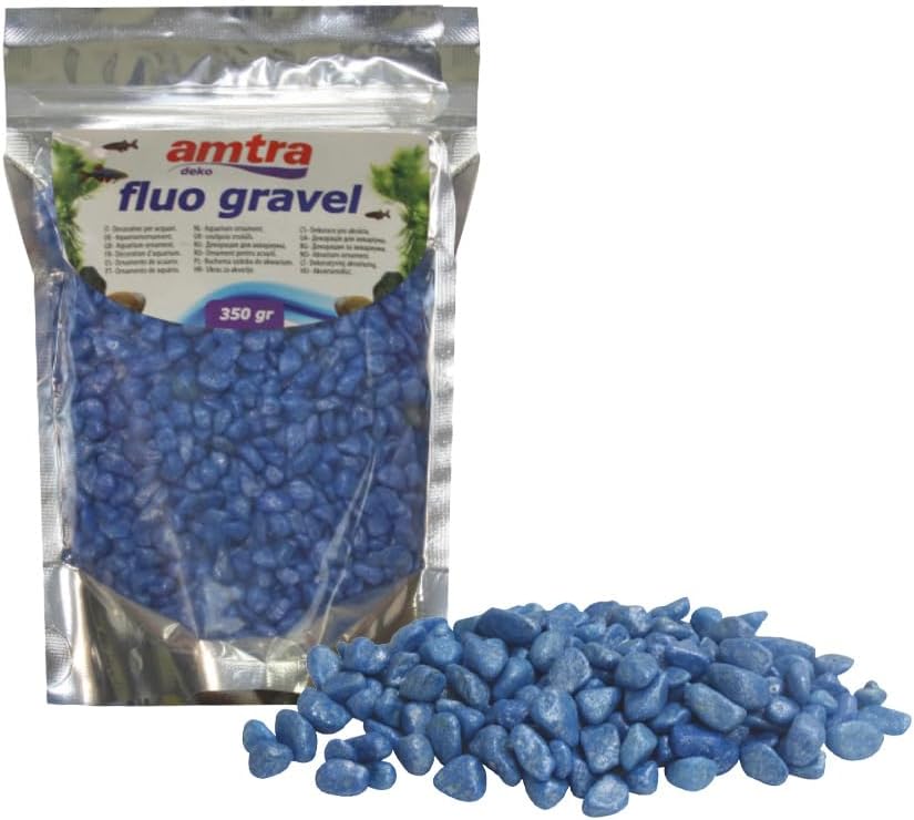 Gravier Fluorescent pour Aquarium - Amtra Fluo Gravel - Décoration Aquatique