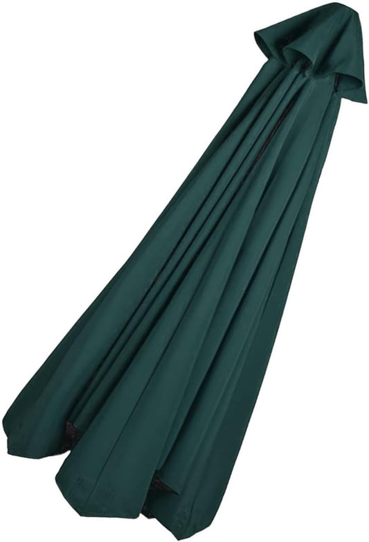 Toile de Remplacement pour Parasol - 200 à 350 cm - Polyester Résistant
