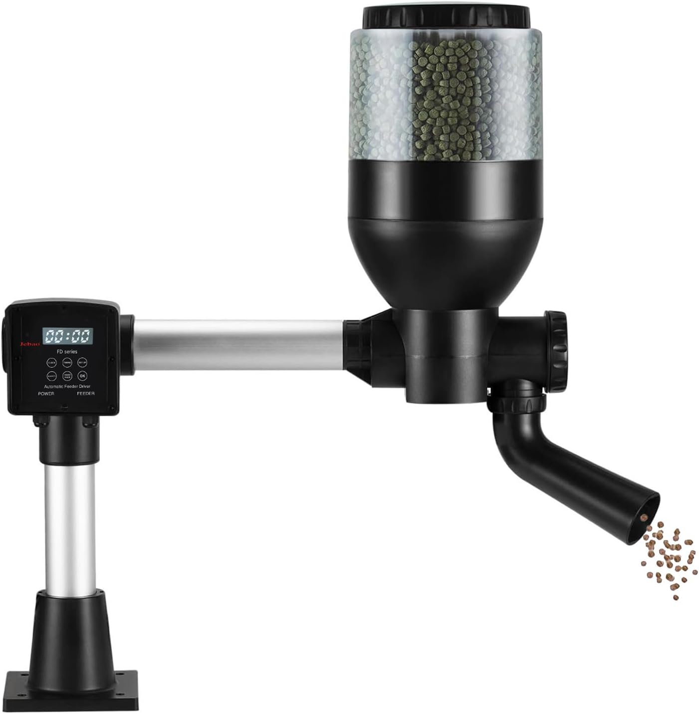 Distributeur Automatique de Nourriture - Grande Capacité 5L - Écran LCD