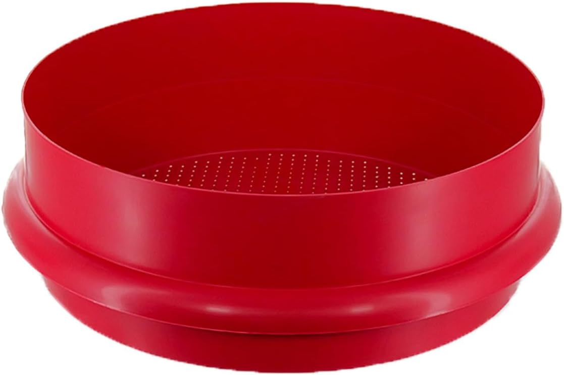 Plateau Rouge pour WORMbox - Plastique Recyclé - Modulable et Évolutif