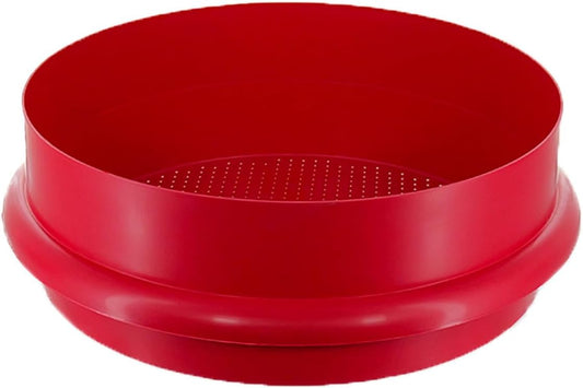 Plateau Rouge pour WORMbox - Plastique Recyclé - Modulable et Évolutif
