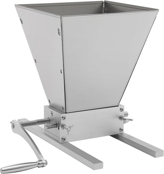 Moulin à Céréales Manuel - Acier Inoxydable - Capacité 4L